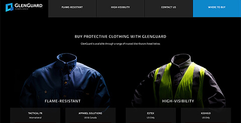 GlenGuard's website