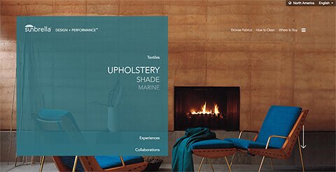 Sunbrella's website